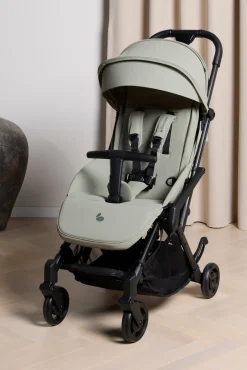 Vognpakker|Beemoo Easy Fly Lux 4 Klapvogn med Liggedel, Spring Green