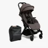 Vognpakker|Beemoo Easy Fly Lux 4 Klapvogn inkl. Transporttaske, Gull Grey