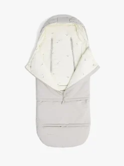 Køreposer|Beemoo Light Kørepose inkl. Forlængerdel, Swallow Beige