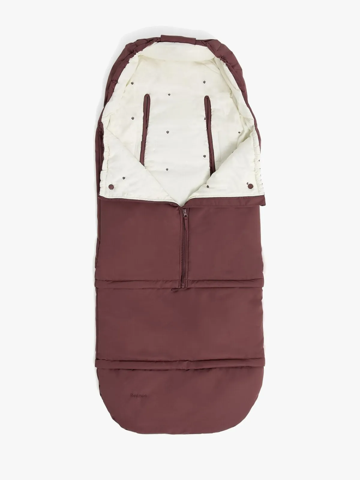 Beemoo Light Kørepose inkl. Forlængerdel, Maroon Berry
