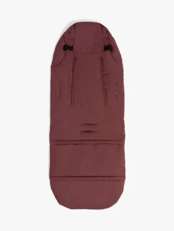 Beemoo Light Kørepose inkl. Forlængerdel, Maroon Berry