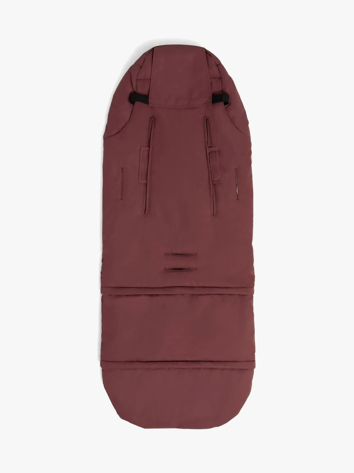 Beemoo Light Kørepose inkl. Forlængerdel, Maroon Berry