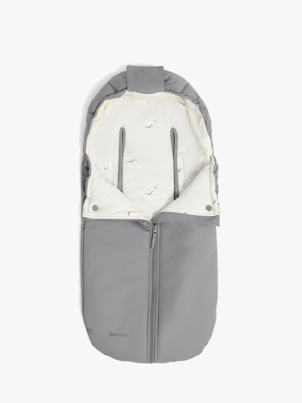 Køreposer|Beemoo Light Minikørepose, Grey Swallow Grå