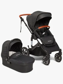 Beemoo Duo- & Kombivogne-Maxi 4 Duovogn, Black/Black