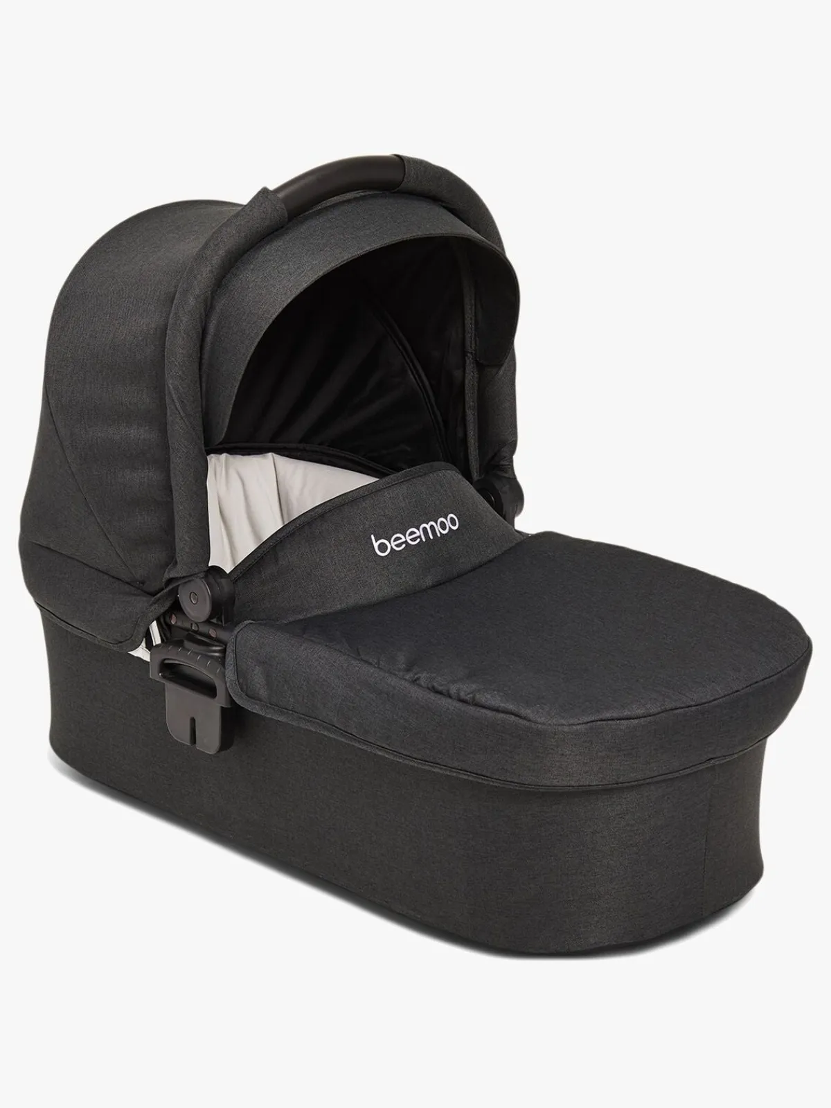 Beemoo Vognpakker-Maxi 4 Duovogn inkl. Route i-Size Autostol Baby, Black/Black Stone