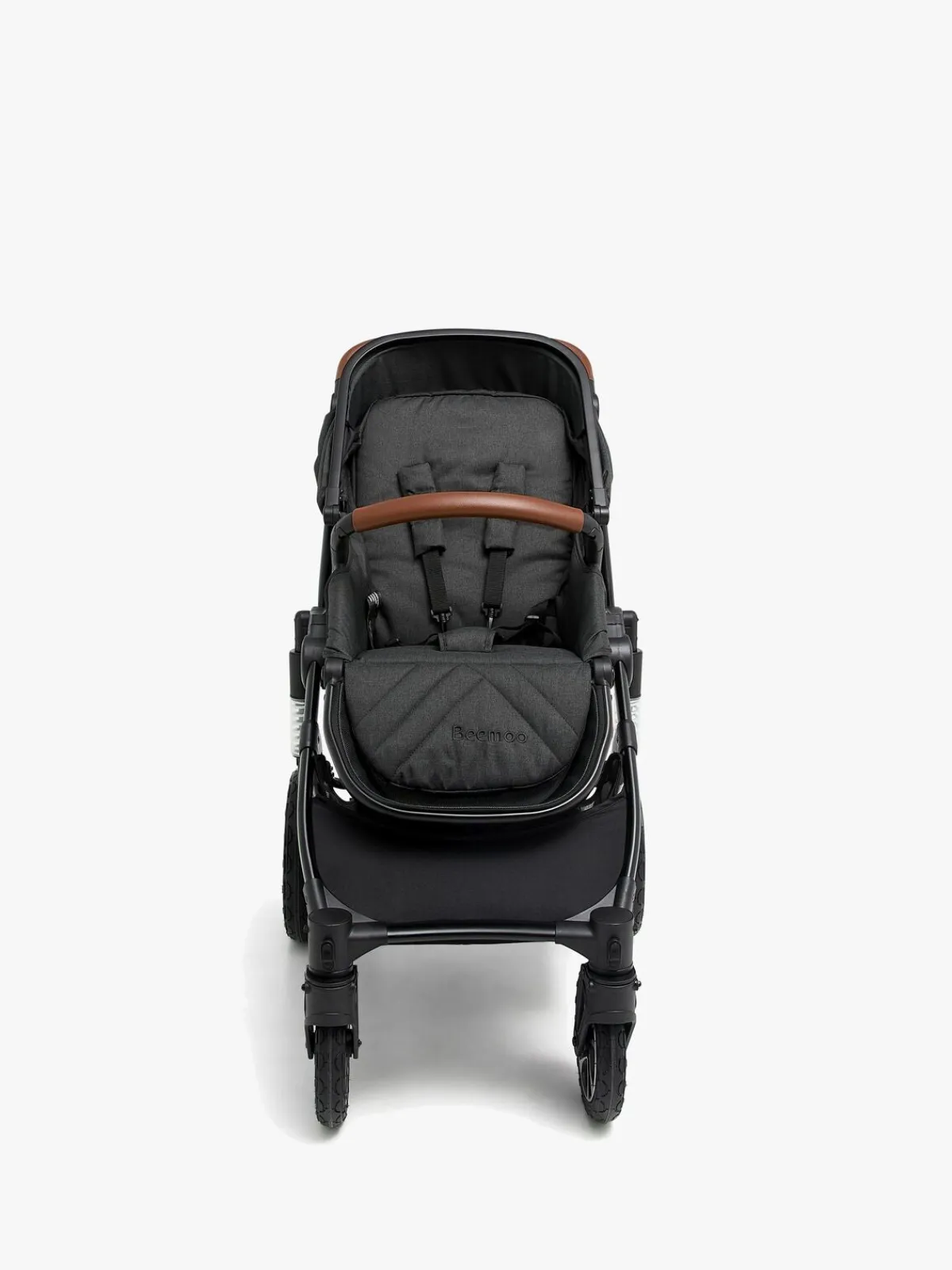 Beemoo Maxi 4 Klapvogn, Black/Black