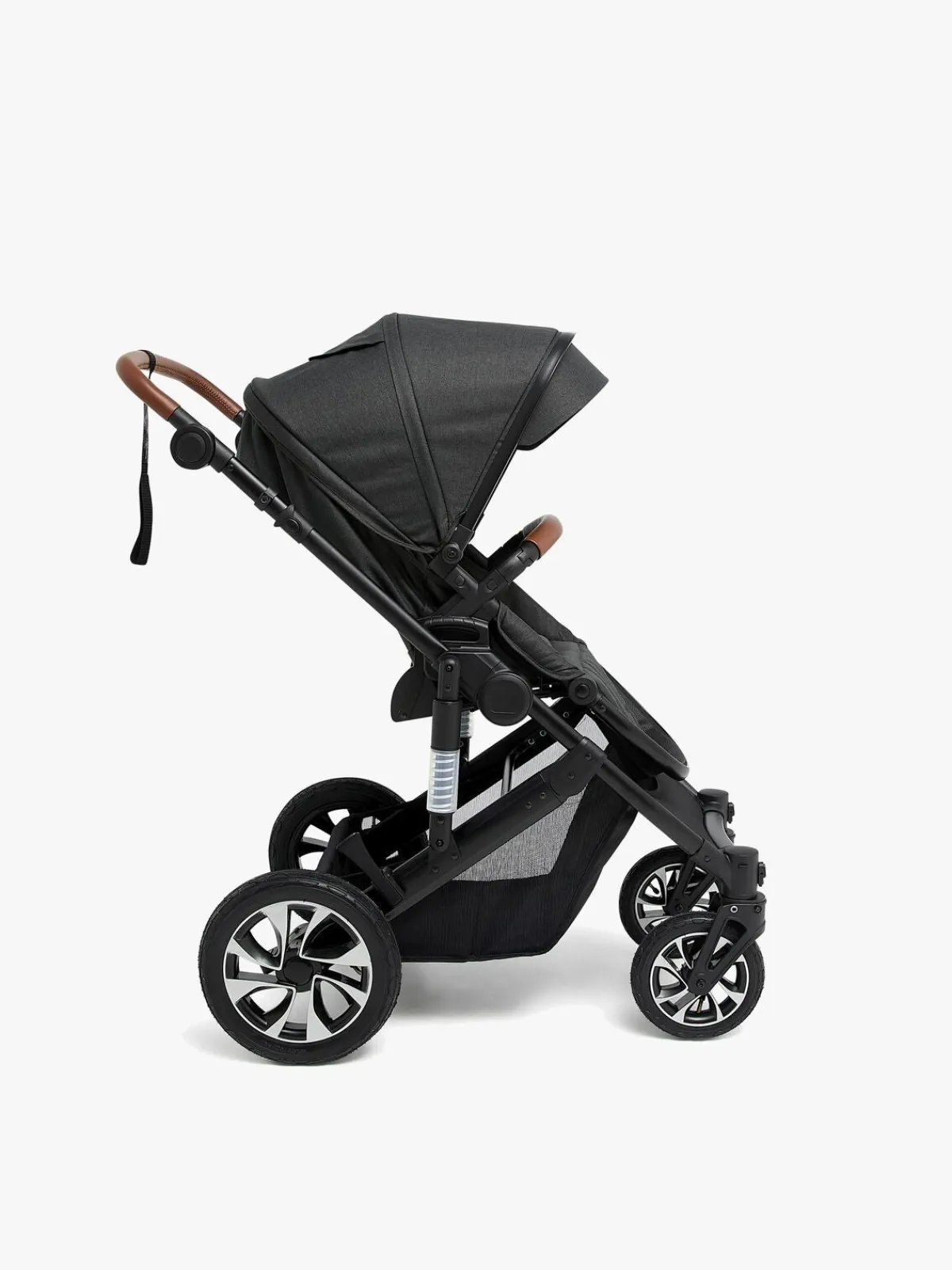 Beemoo Maxi 4 Klapvogn, Black/Black