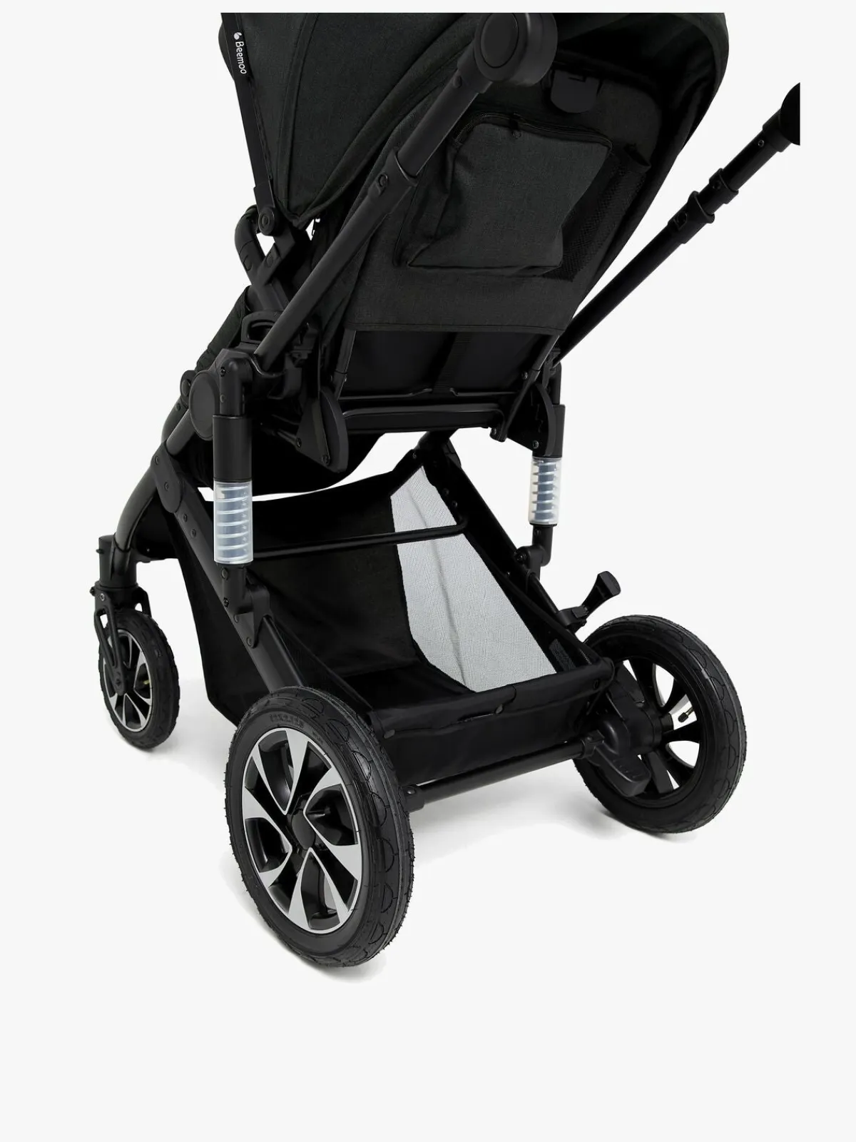 Beemoo Maxi 4 Klapvogn, Black/Black