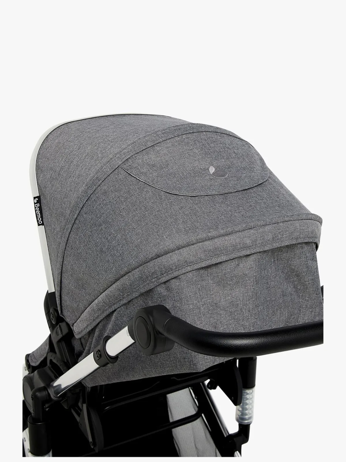 Klapvogne|Beemoo Maxi 4 Klapvogn, Grey/Silver Sort