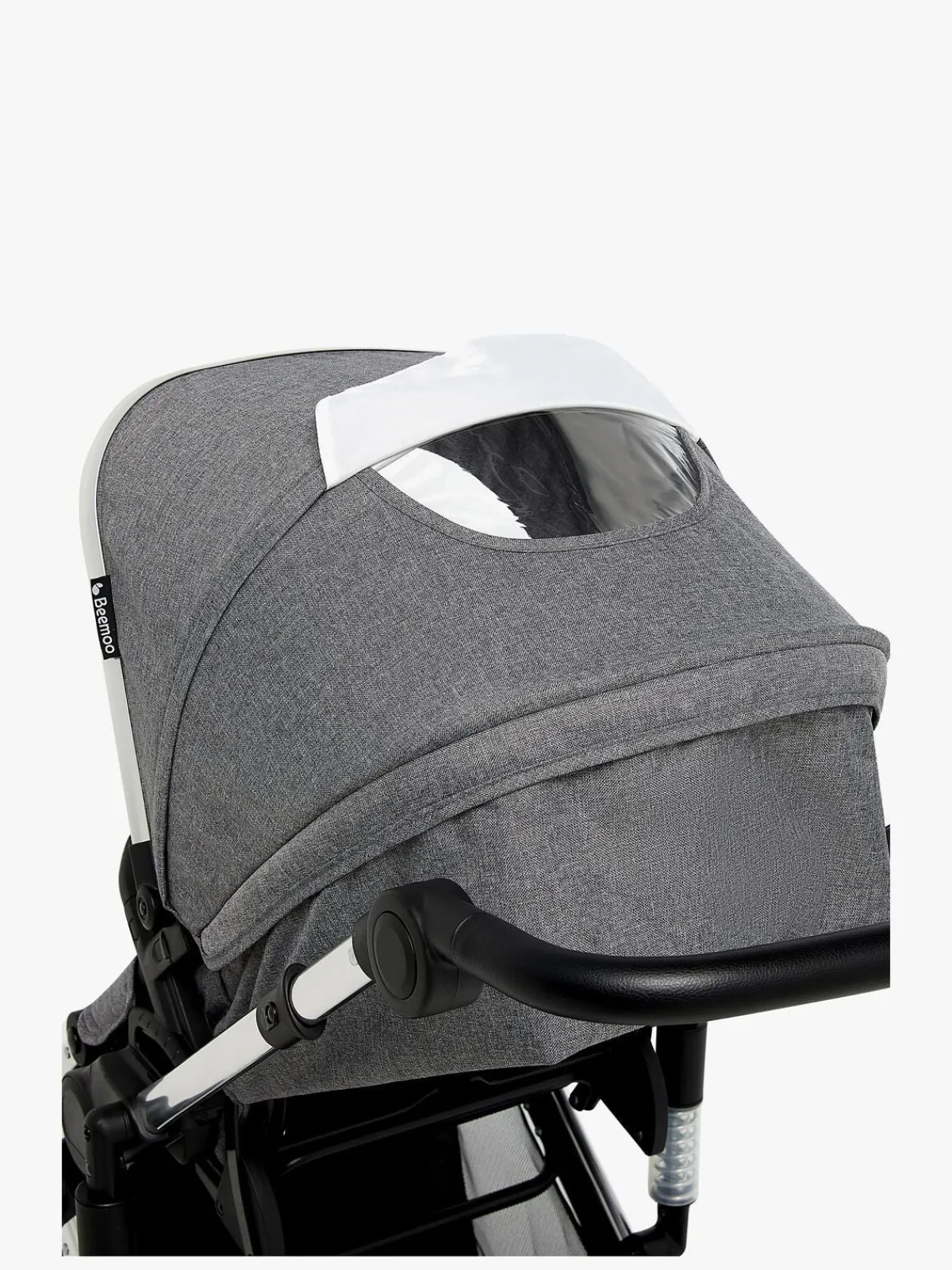 Klapvogne|Beemoo Maxi 4 Klapvogn, Grey/Silver Sort
