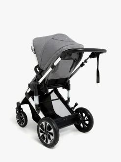 Klapvogne|Beemoo Maxi 4 Klapvogn, Grey/Silver Sort