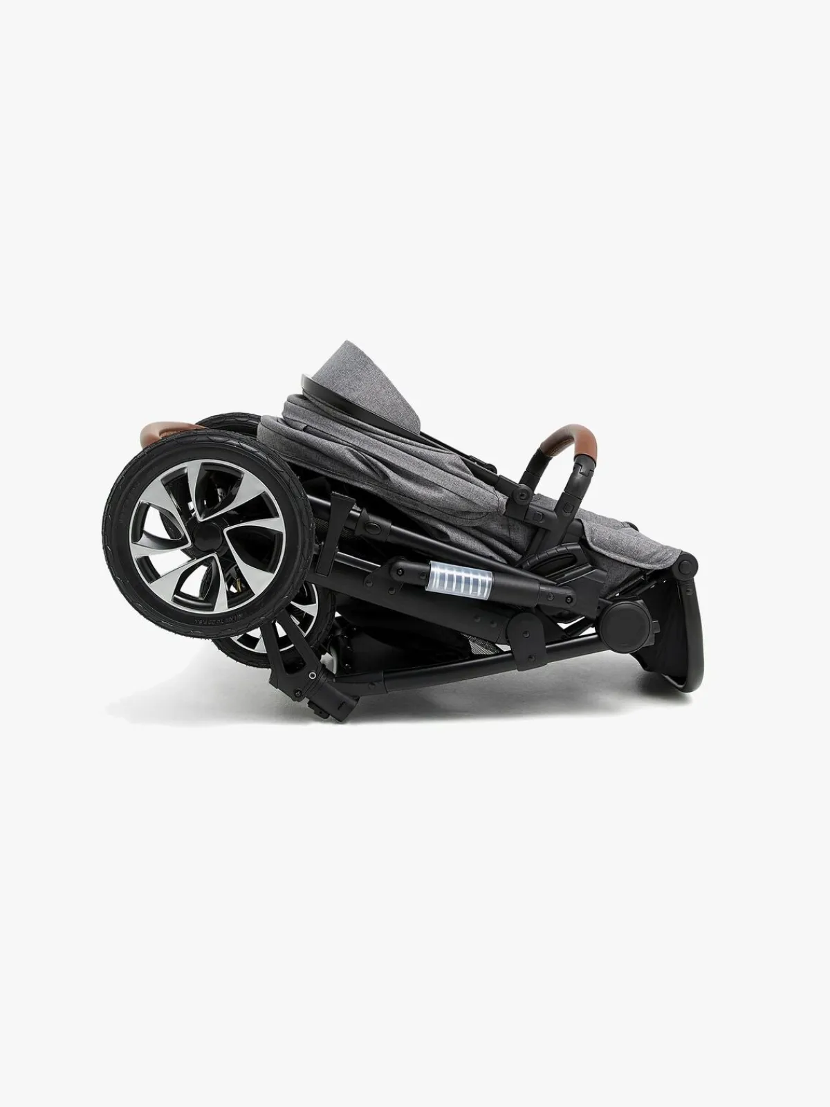 Beemoo Maxi 4 Klapvogn, Grey/Black