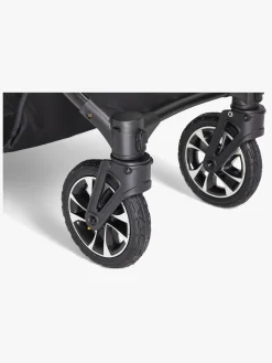 Beemoo Maxi 4 Twin Søskendevogn inkl. Søskendeklapvognsdel, Black/Black