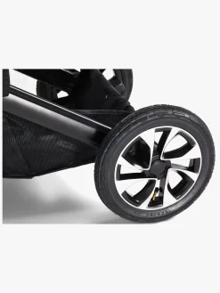 Beemoo Maxi 4 Twin Søskendevogn inkl. Søskendeklapvognsdel, Black/Black