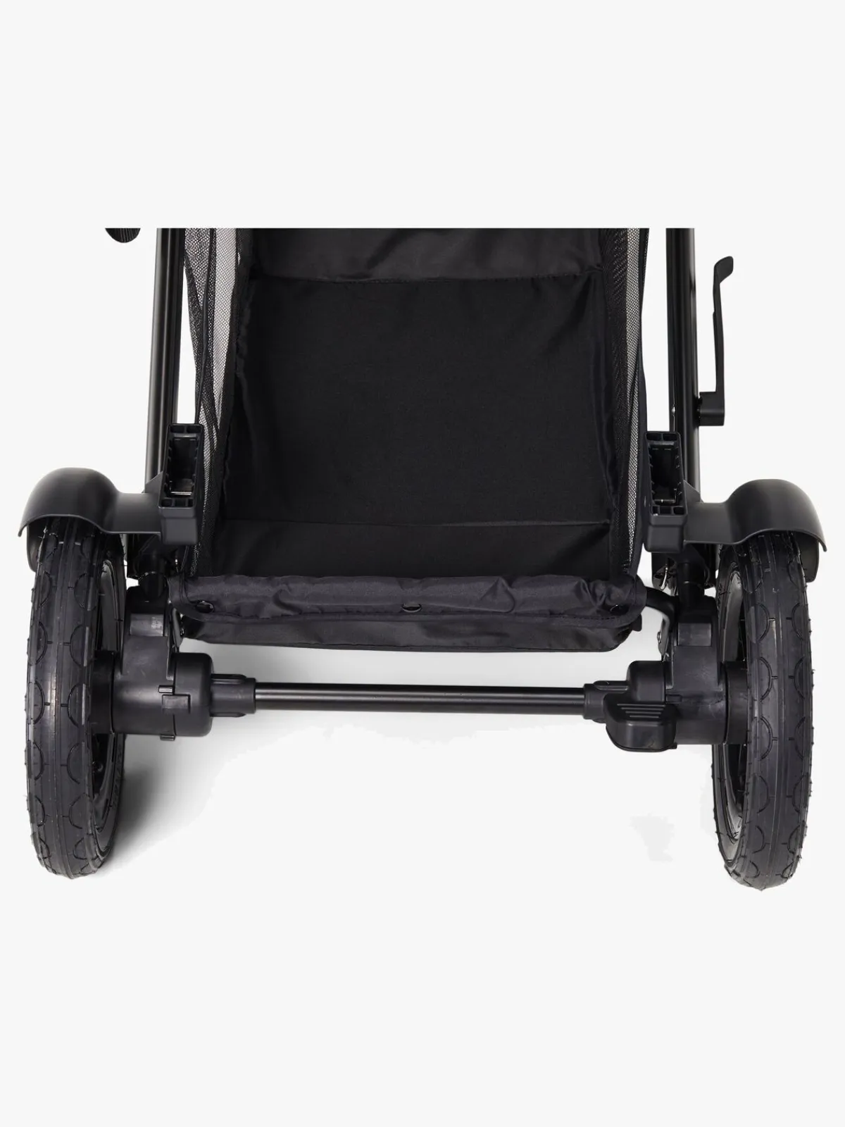 Beemoo Maxi 4 Twin Søskendevogn inkl. Søskendeklapvognsdel, Black/Black