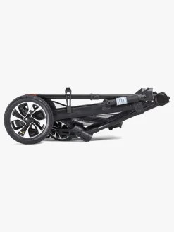 Beemoo Maxi 4 Twin Søskendevogn inkl. Søskendeklapvognsdel, Black/Black