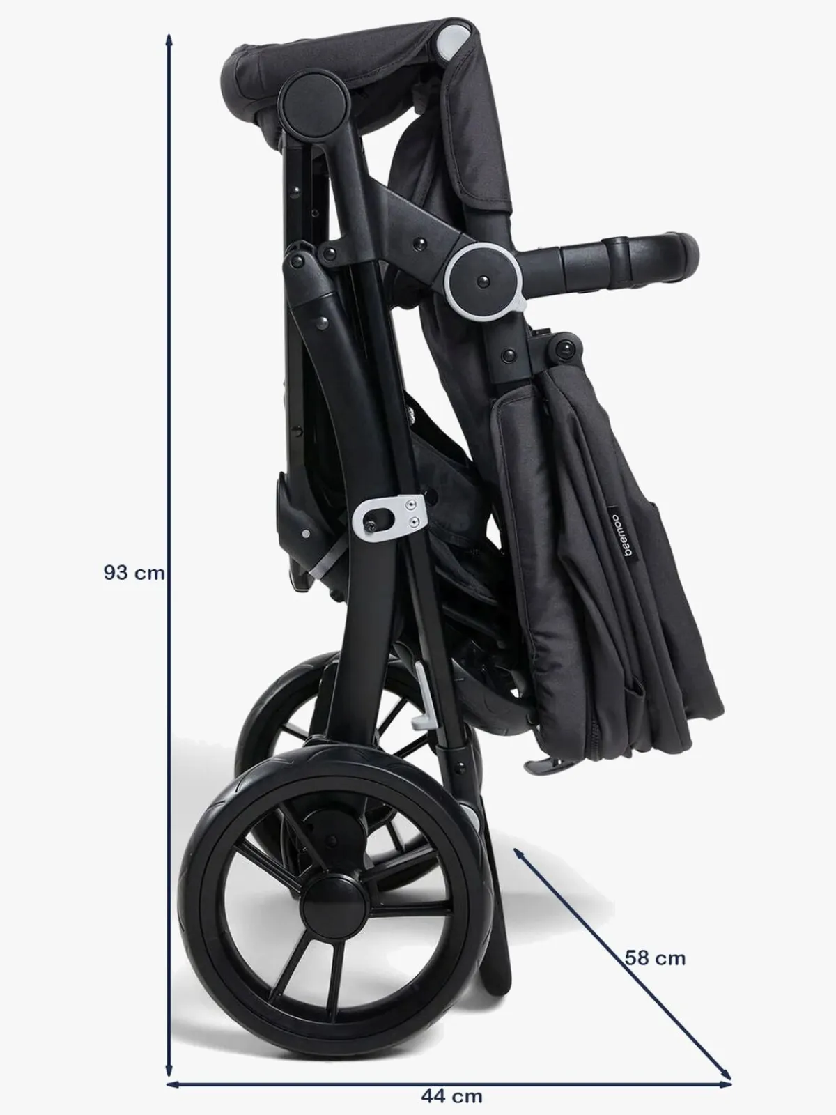 Duo- & Kombivogne|Beemoo Move Duo Kombivogn, Black Sort