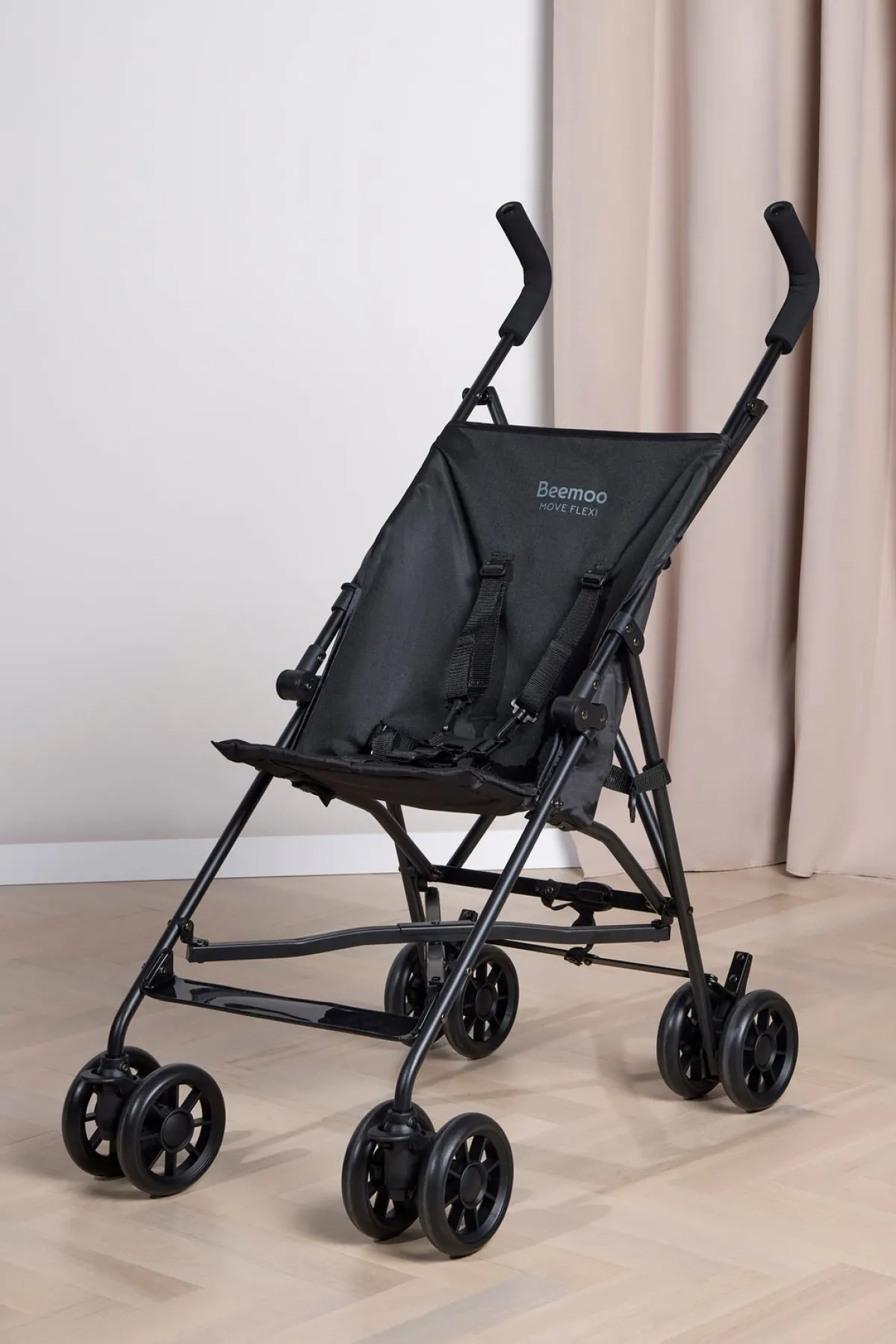 Beemoo Rejseklapvogne-Move Flexi Paraplyklapvogn inkl. Kaleche, Black