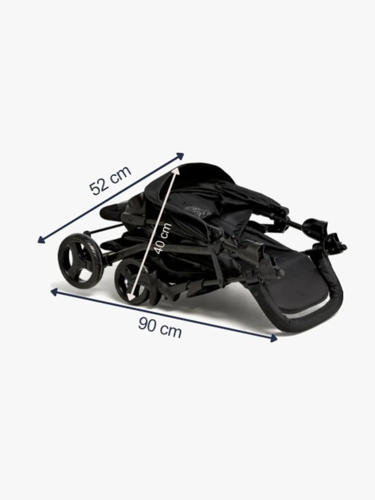 Beemoo Rejseklapvogne-Move Shopper Klapvogn, Black