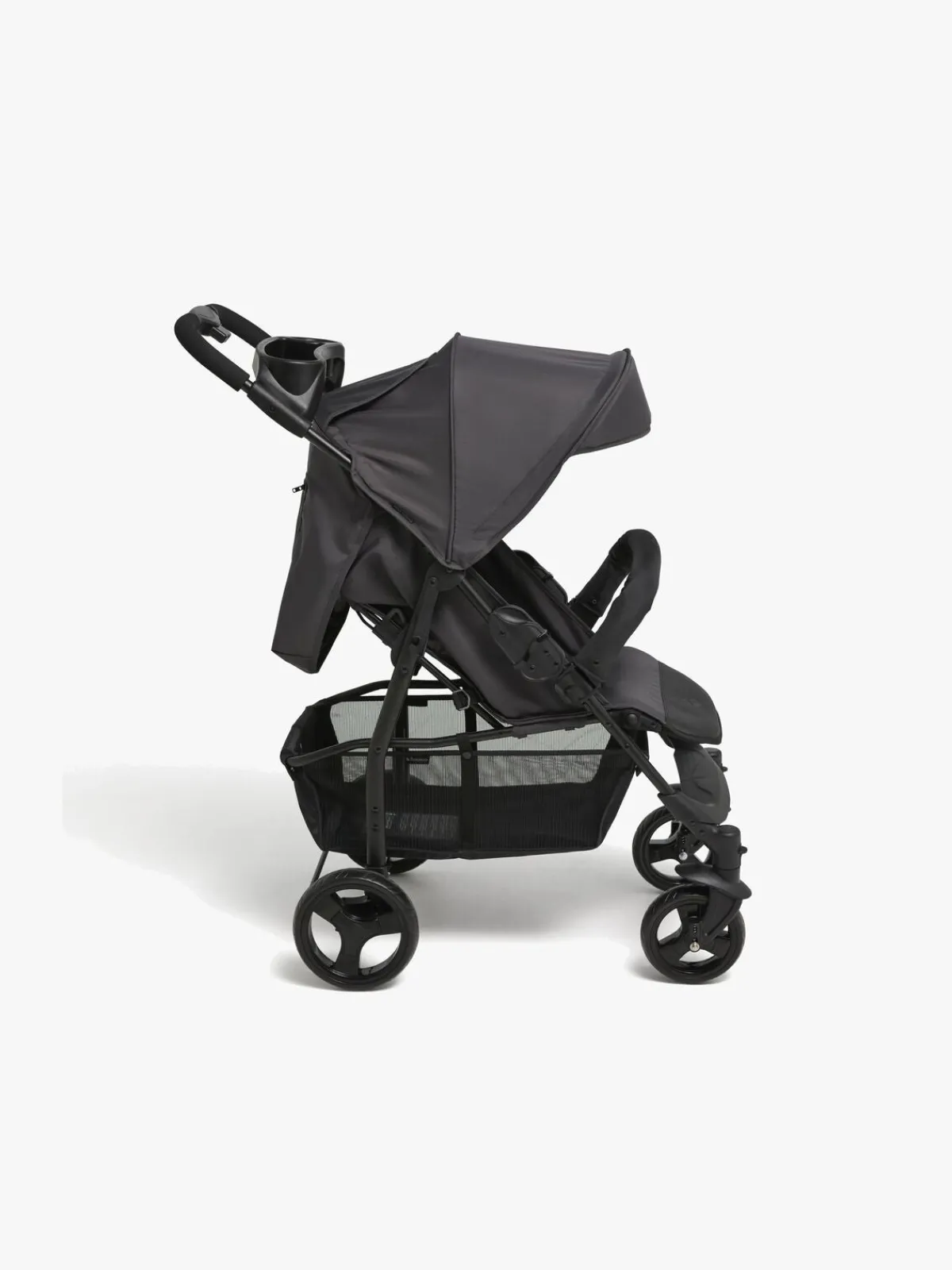 Rejseklapvogne|Beemoo Move Shopper Klapvogn, Asphalt Grå