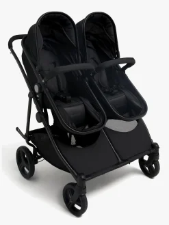 Søskendevogne|Beemoo Move Twin 2-in-1 Søskendevogn, Black Sort