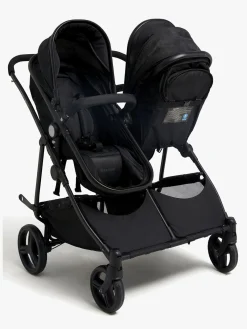 Søskendevogne|Beemoo Move Twin 2-in-1 Søskendevogn, Black Sort
