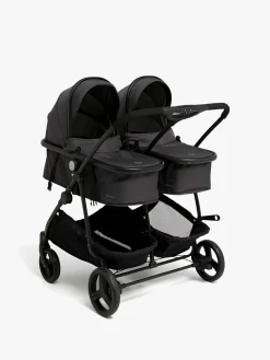 Beemoo Move Twin 2-in-1 Søskendevogn, Asphalt
