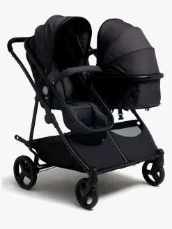 Beemoo Move Twin 2-in-1 Søskendevogn, Asphalt