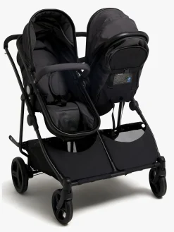 Beemoo Move Twin 2-in-1 Søskendevogn, Asphalt