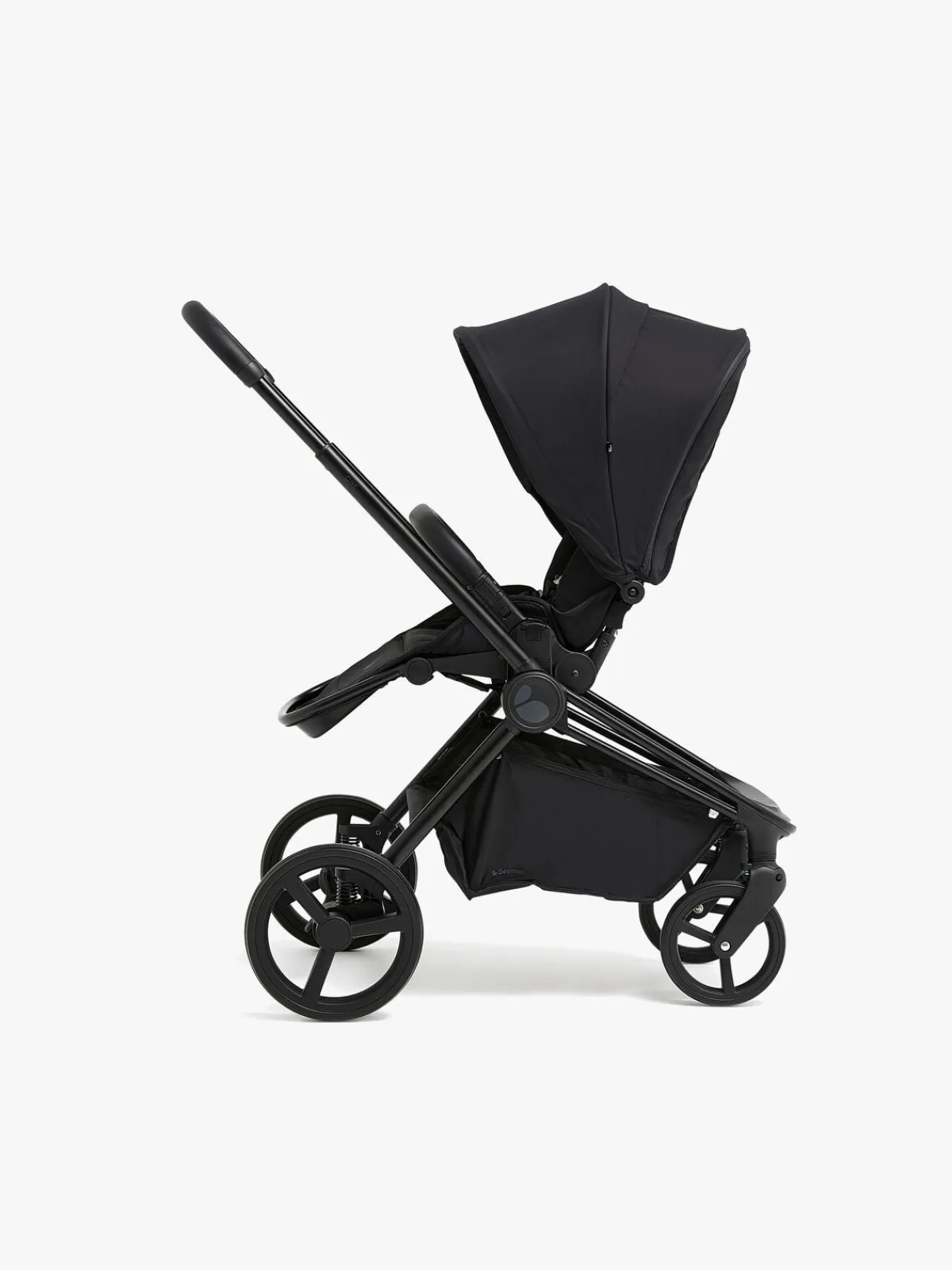 Beemoo Duo- & Kombivogne-One Duovogn, All Black