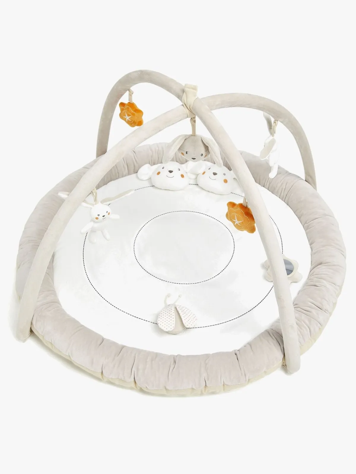 Beemoo Babylegetøj-PLAY Bunny Aktivitetstæppe,