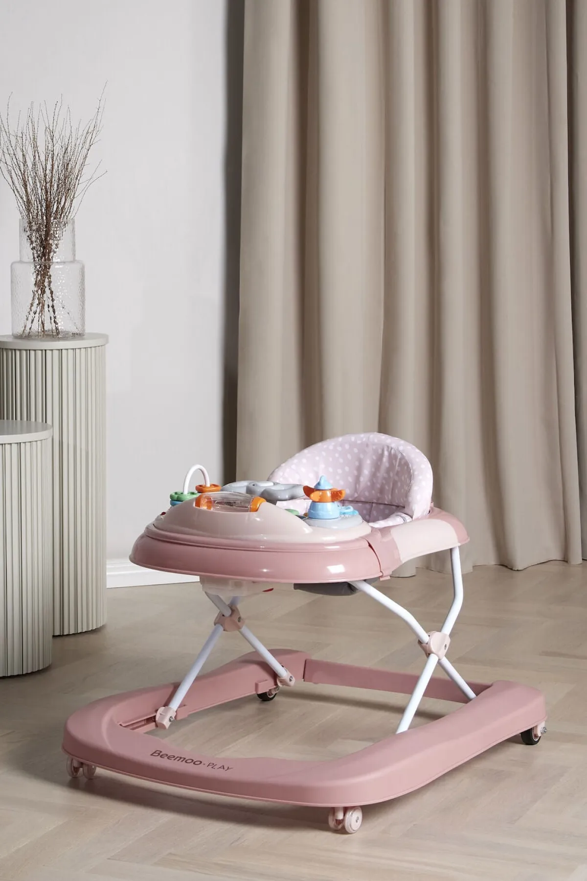 Beemoo Gåstole-PLAY Explore Gåstol, Blush Pink