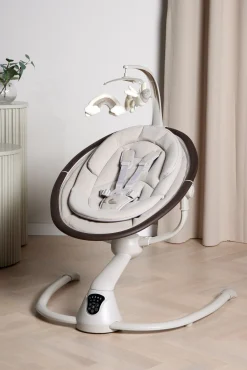 Beemoo Skråstole & Babygynger-PLAY Rocker 2 Skråstol, Sand/Wood