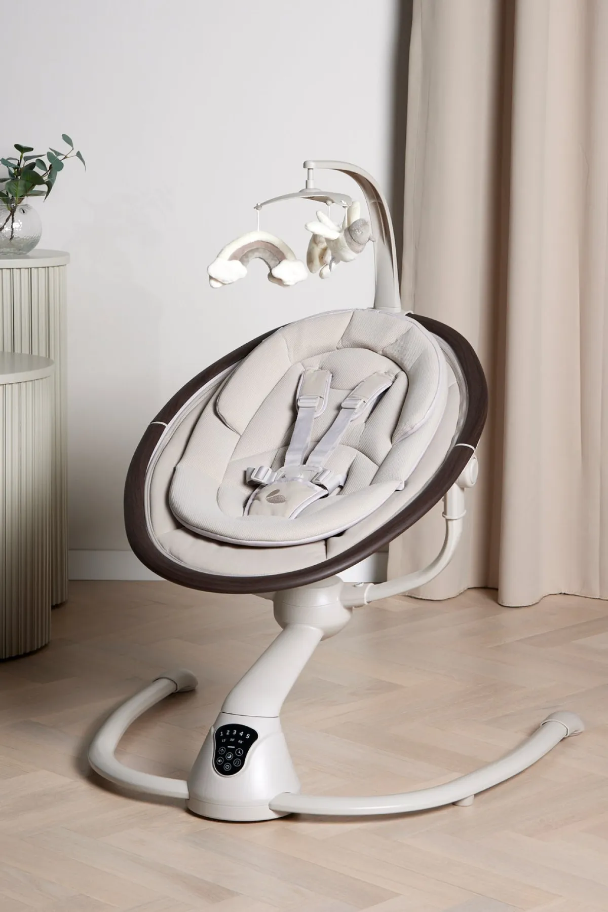 Beemoo Skråstole & Babygynger-PLAY Rocker 2 Skråstol, Sand/Wood