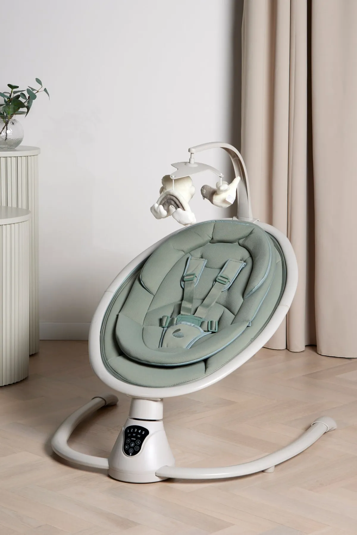Beemoo PLAY Rocker Low 2 Skråstol, Sage/Sand