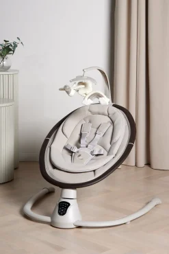 Beemoo PLAY Rocker Low 2 Skråstol, Sand/Wood