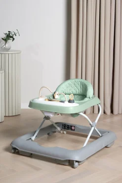 Beemoo PLAY Steps Gåstol, Green/Grey