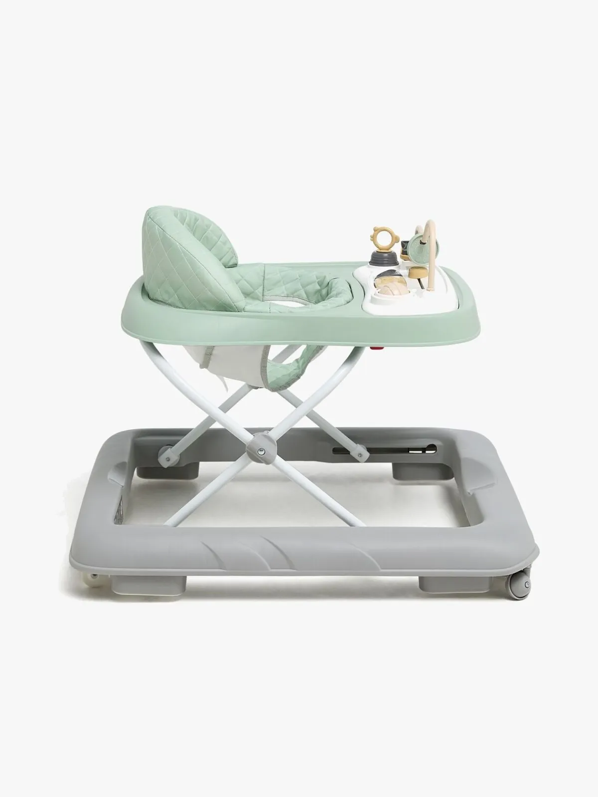 Beemoo PLAY Steps Gåstol, Green/Grey