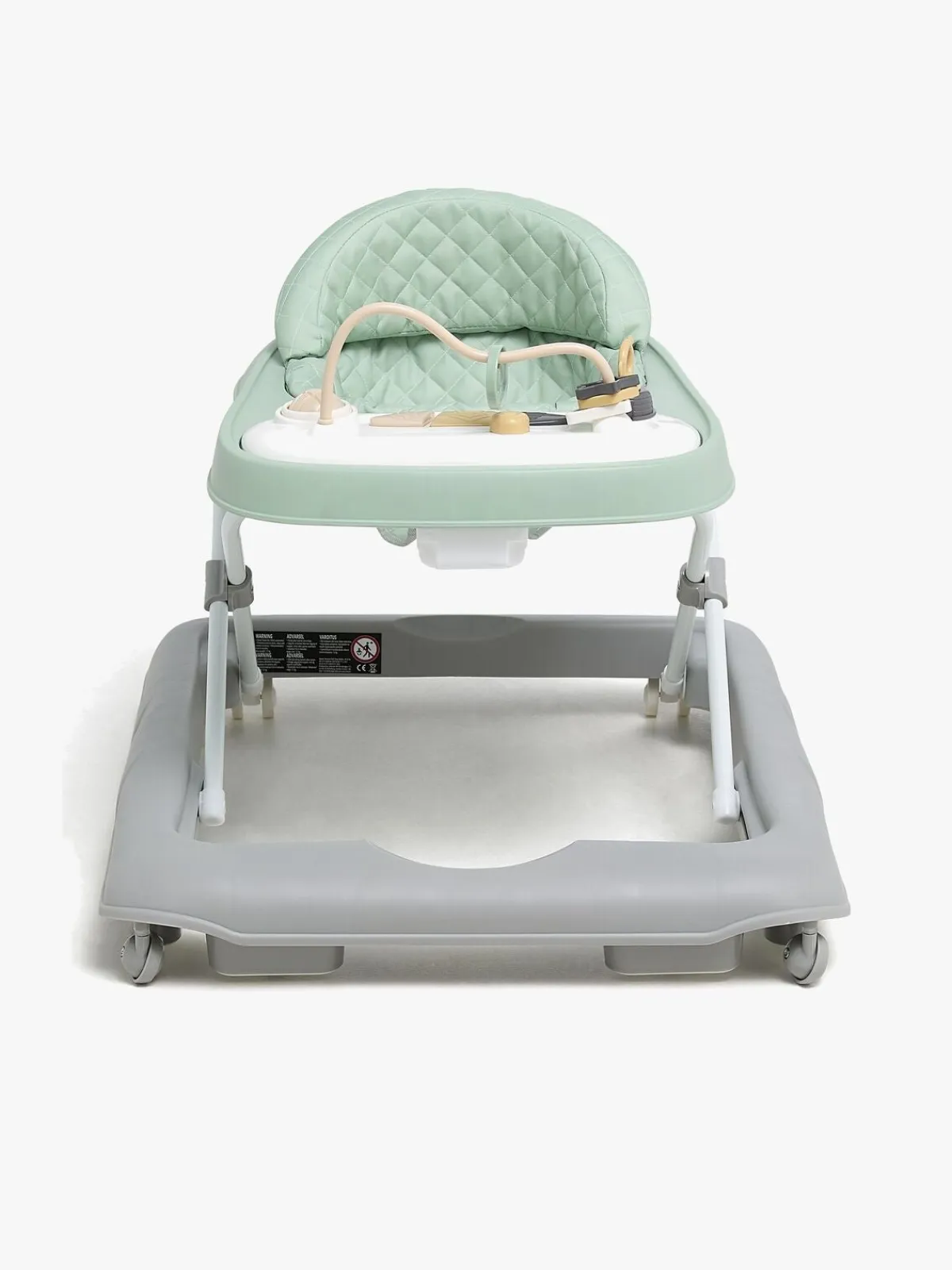 Beemoo PLAY Steps Gåstol, Green/Grey