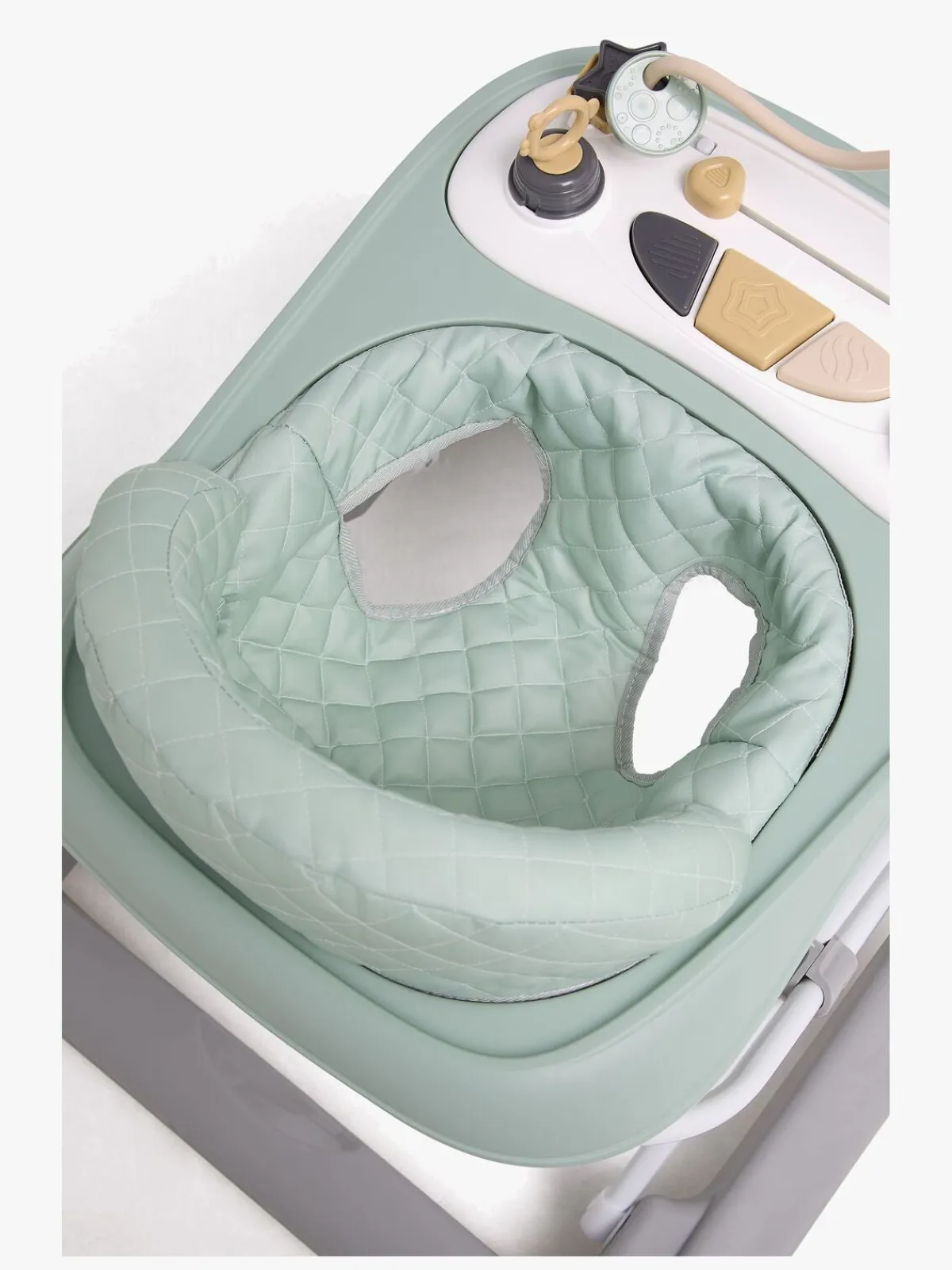 Beemoo PLAY Steps Gåstol, Green/Grey