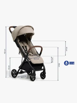 Rejseklapvogne|Beemoo Pro Airway Klapvogn, Latte Beige