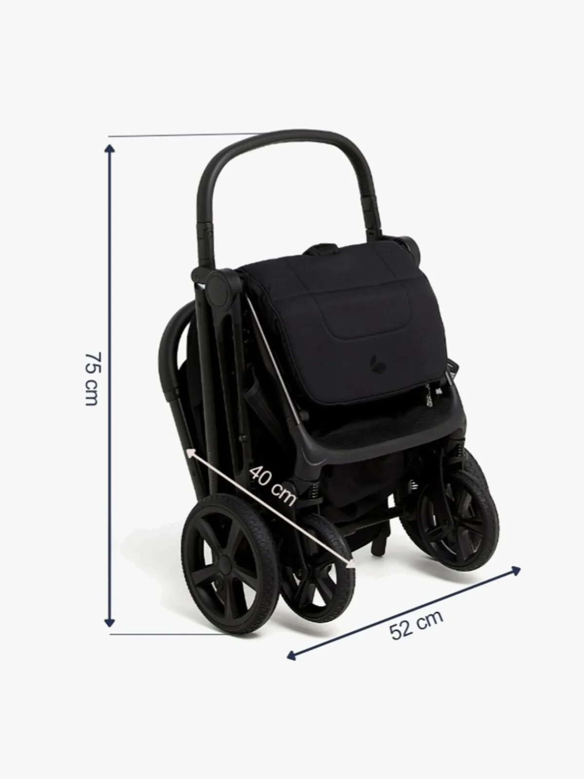 Beemoo Pro Auto 2 Klapvogn, Black