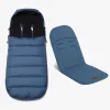 Beemoo Køreposer-Pro Ergo Vinterkørepose & Petite Chérie Memory Foam Hynde, Blue
