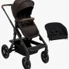 Klapvogne|Beemoo Pro Max Klapvogn inkl. Toddler seat, Espresso Brown