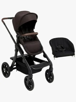 Klapvogne|Beemoo Pro Max Klapvogn inkl. Toddler seat, Espresso Brown