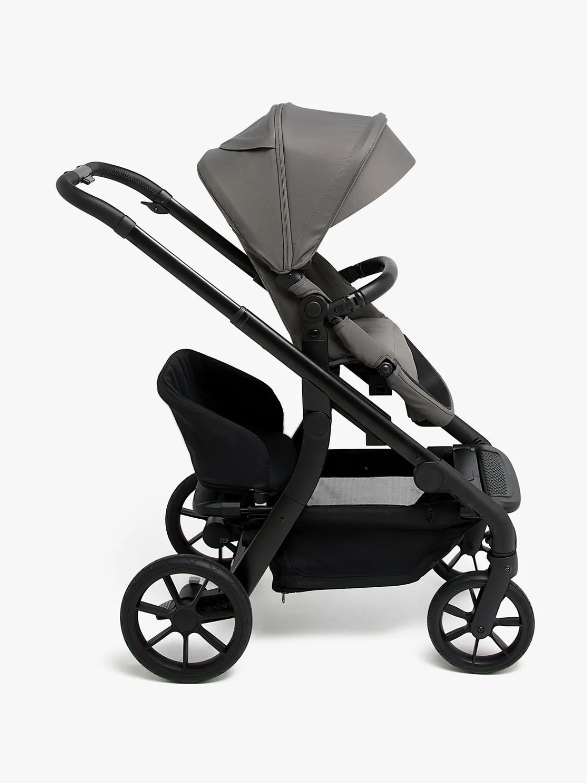 Beemoo Pro Max Klapvogn, Mocha Grey