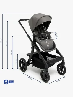 Beemoo Pro Max Klapvogn, Mocha Grey