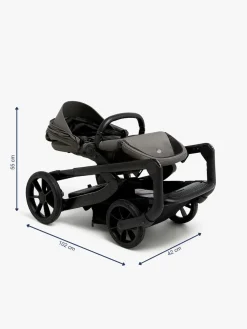Beemoo Pro Max Klapvogn, Mocha Grey