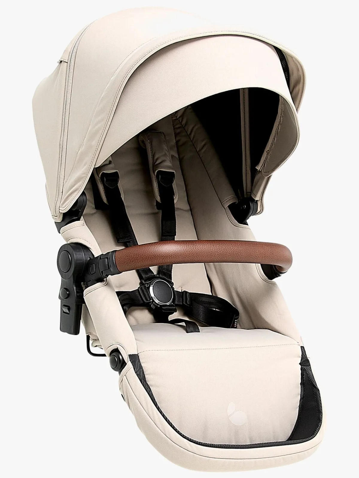 Vogndele|Beemoo Pro Max/Pro Multi 2 Søskendesæde, Latte Beige