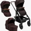 Søskendevogne|Beemoo Pro Max Søskendevogn inkl. Liggedel, Espresso Brown